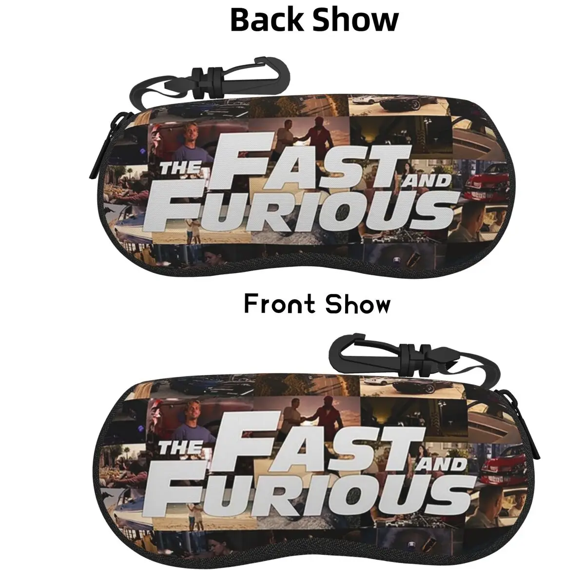 

Футляр для очков Fast And Furious - Legends - Tribute Shell, защитная коробка для солнцезащитных очков для женщин и мужчин, мягкая сумка для очков