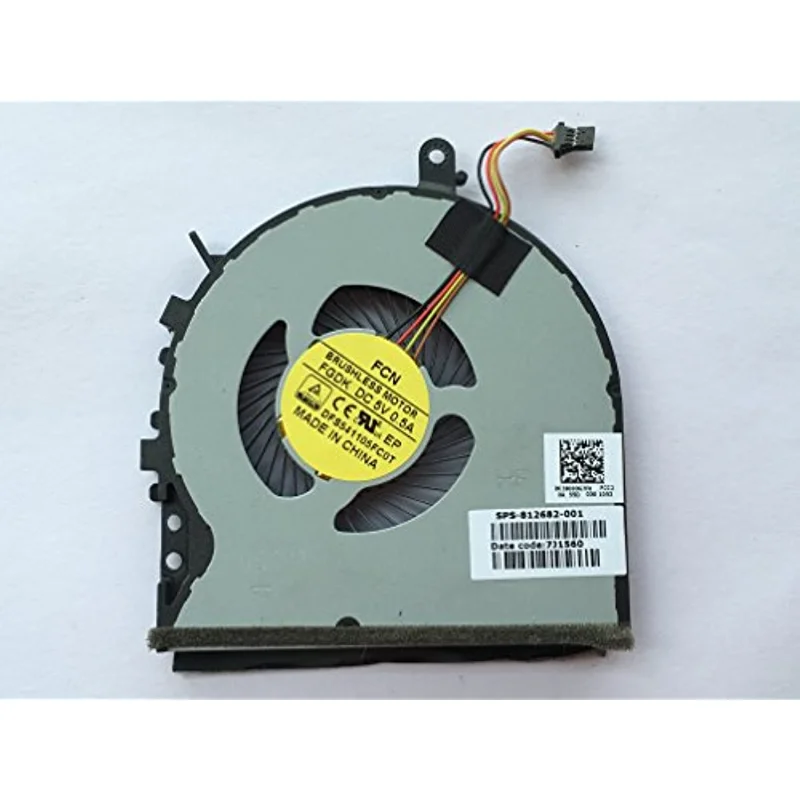

CPU Cooling Fan for HP Envy M6-P100 M6-P000 M6-P113DX M6-P114DX M6-P013DX M6-P014DX M6-AE M6-AE151DX 15T-AE SPS 812682-001