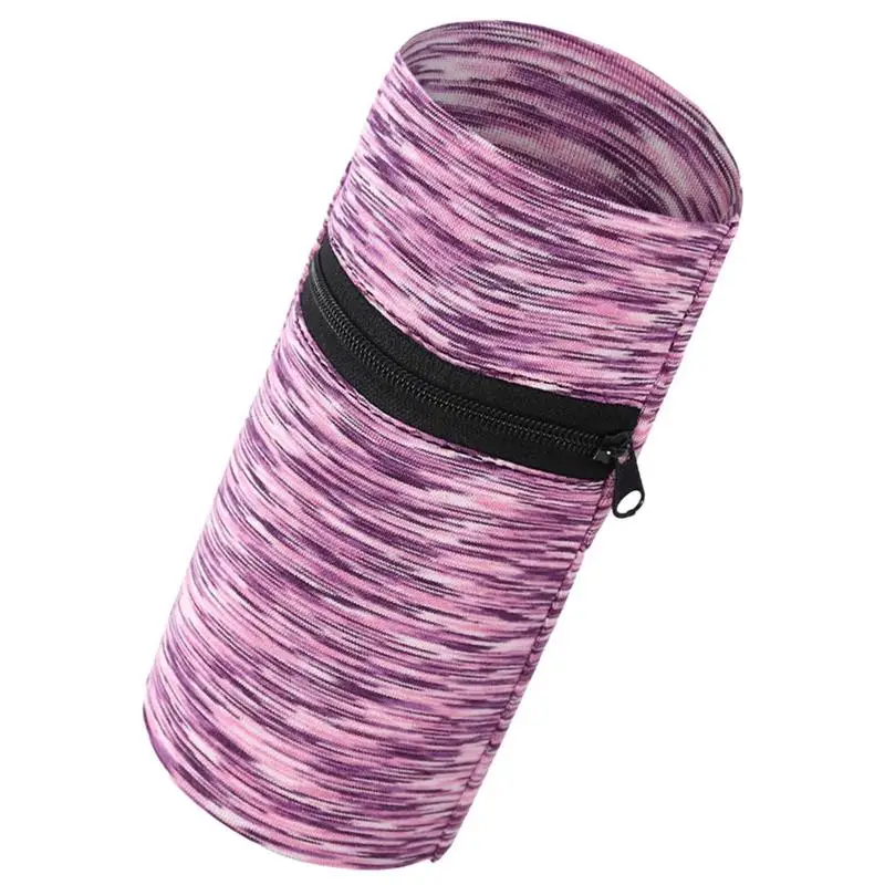 Brazalete deportivo para correr, soporte para teléfono de secado rápido con ranura para cremallera, brazalete deportivo de alta capacidad, accesorios antideslizantes para correr