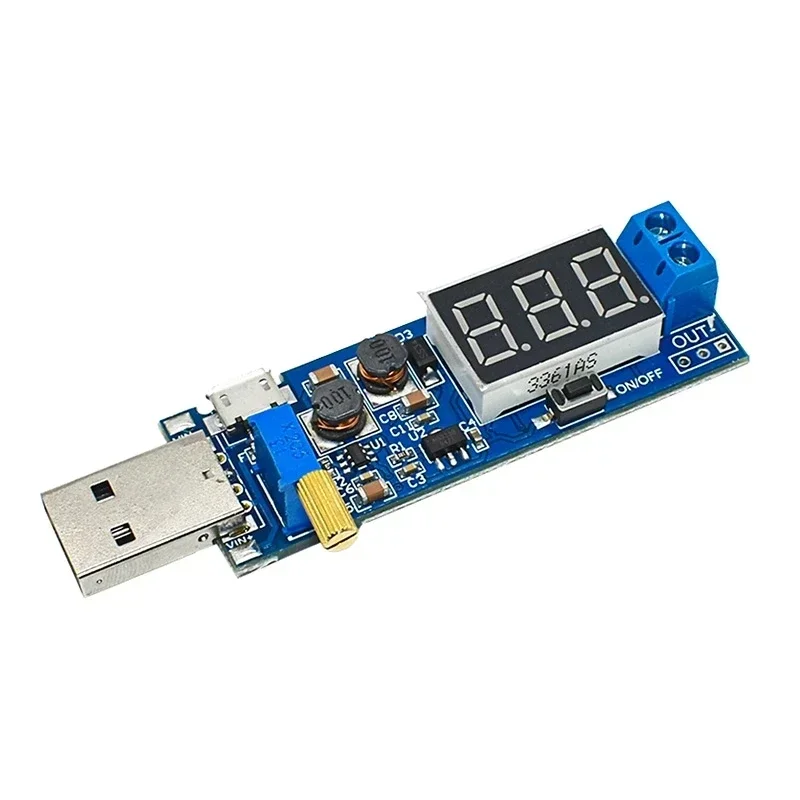 10PCS DC-DC 5V to 3.5V / 12V USB Step UP / Down Power Supply Module Adjustable Boost Buck Converter Out DC 1.2V-24V