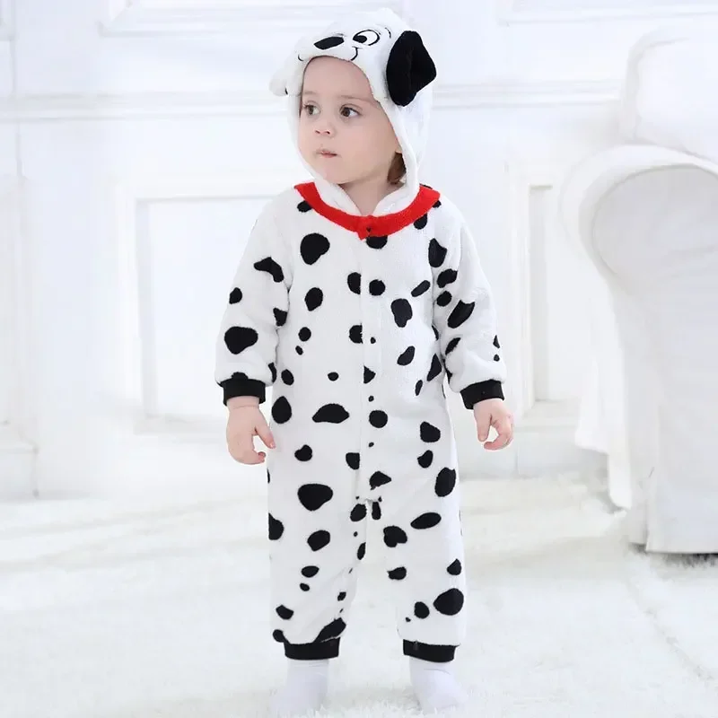 N66dalapril disfraz de cosplay para bebé niño regalo de invierno animal kigurumis ropa de casa mono con cremallera niñas kawaii cachorro perro pa2w $ %