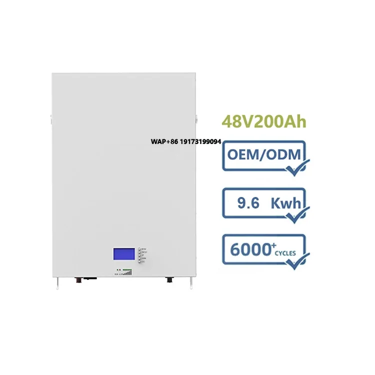 Home Bms Batteries Solar Wall Mounted Version Battery Wall-Mounted Energy Storage Battery
