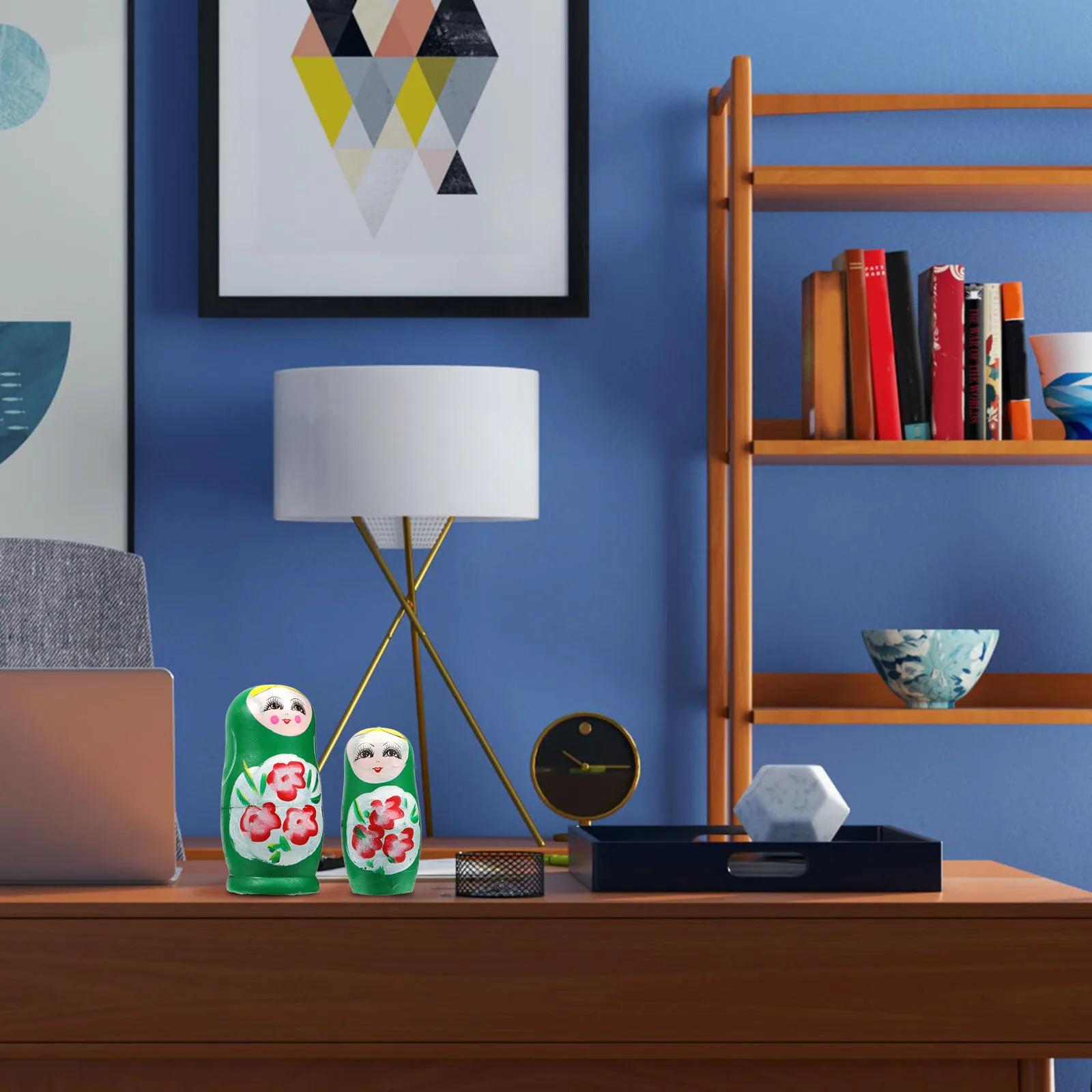 

Деревянная развивающая игрушка-головоломка «Матрешка» для раннего обучения детей