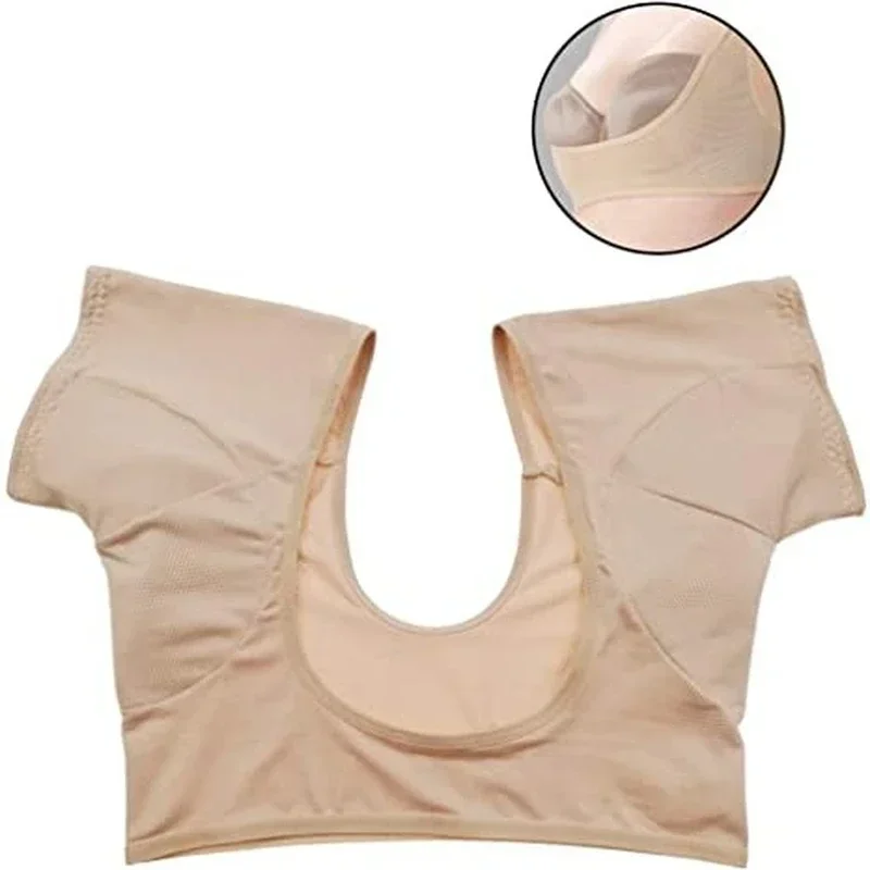 Felpe a forma di t-shirt abbigliamento lavabile abbigliamento deodoranti per il sudore cura delle ascelle assorbente per il sudore deodorante per le donne