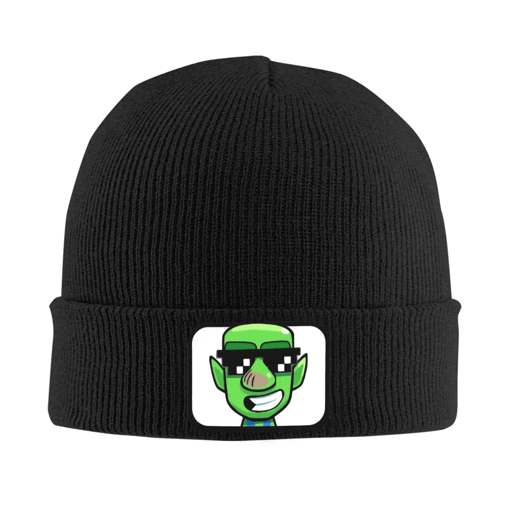 

Deal With It Goblin Clash Royale Knitted Hat for Women Men Skullies Beanies Autumn Winter Hat Acrylic Hip Hop Caps