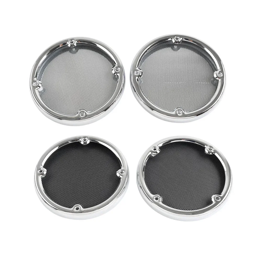 For Harley Davidson Electra Glide Ultra Limited 1996-2013 1 Pair Motorcycle Rear Speaker Grills Cover Trim