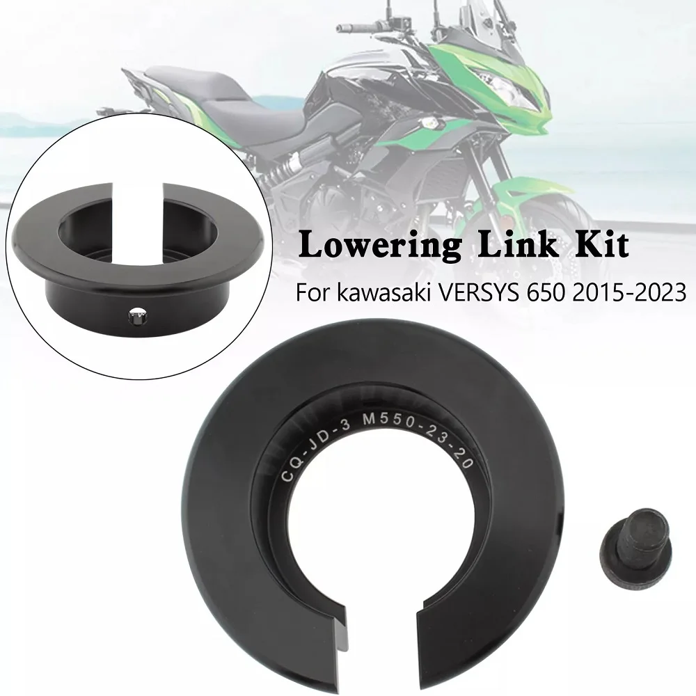 

20mm Motorcycle Rear Suspension Shock Absorber Body Seat Lowering Links Kit Linkage For kawasaki VERSYS 650 2015-2023