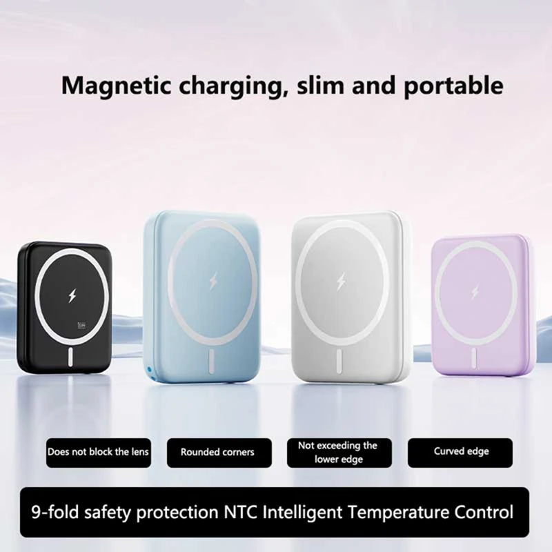 100000mAh بنك الطاقة اللاسلكي المغناطيسي PD 22.5 واط شاحن سريع بطارية خارجية محمولة آيفون سامسونج هواوي 2026 جديد #2