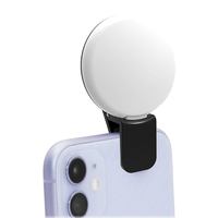 Universal Smartphone Light LED Lamp for Live Video Beauty Light Portable Phone Selfie Ring Light for iPhone 15 Xiaomi 14 Oneplus