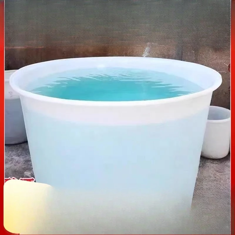 Plastic drum Thickened beef tendon vat Household pickle fermentation bucket Brewing bucket Aquaculture tank Bucket Storage