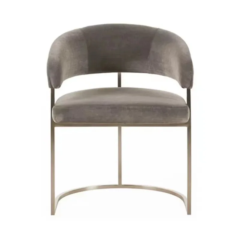 

Modern minimalist design chair, light luxury desk dining chair