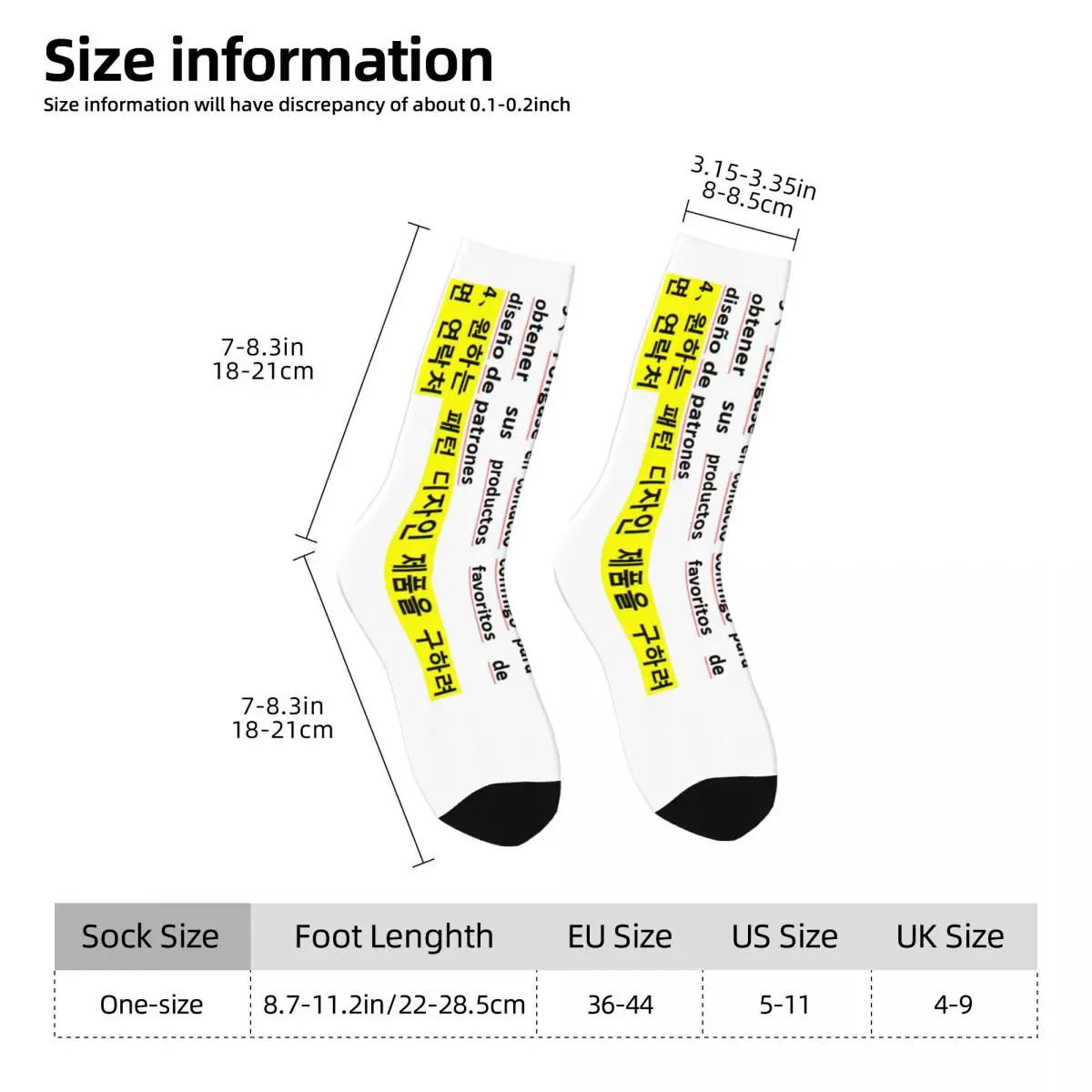 Customized Socks Harajuku Super Soft Stockings All Season Long Socks Accessories for Unisex Gifts