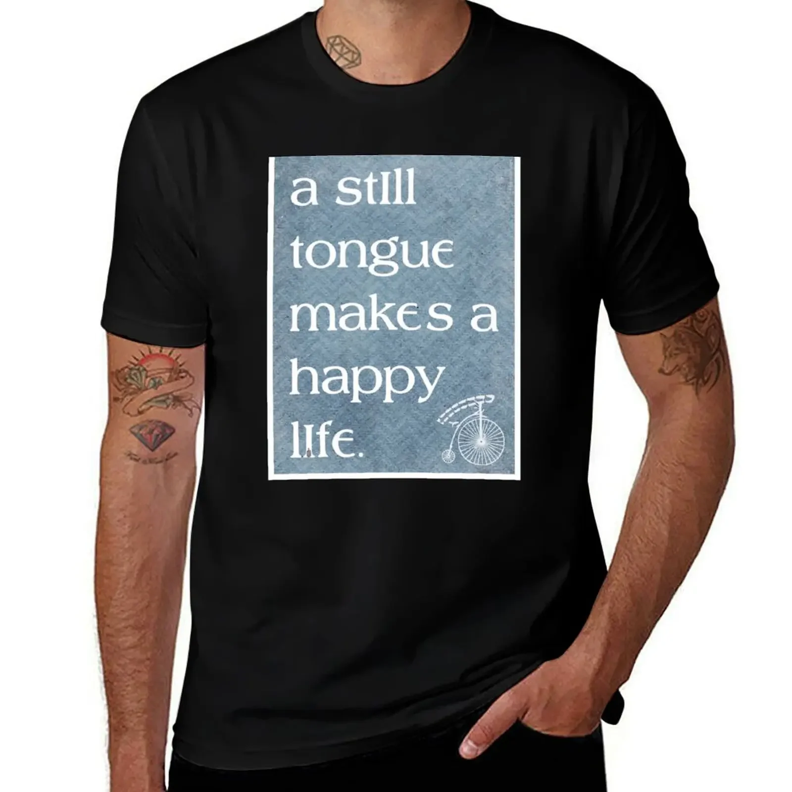 The Prisoner - A Still Tongue Poster T-Shirt essential t shirt anime funny t shirts for men