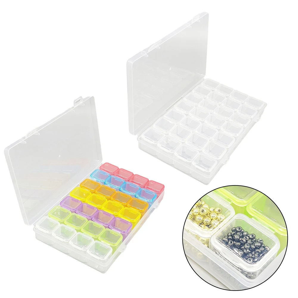 

28 Compartment Fly Tying /Material Box /Case Lure Fishing Tool Accessories/ For Store Fly /Baits Fish Hooks/ Fly Tying Materials