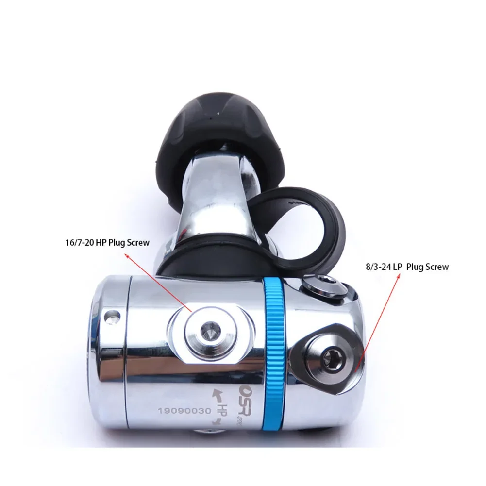 Enchufe de puerto de buceo LP/HP, tornillo regulador de buceo para deportes acuáticos, reemplazo de regulador de buceo, accesorios para exteriores