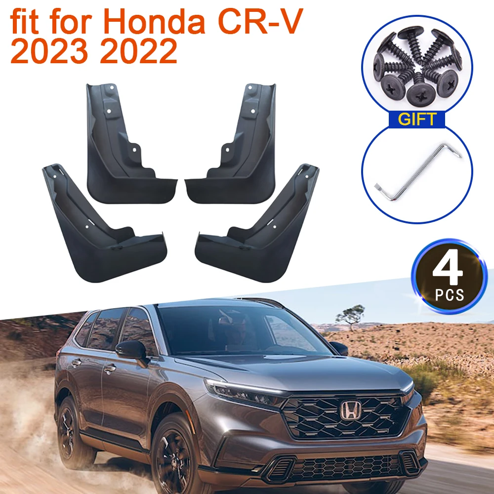 Mudguards for Honda CRV CR V CR-V 2024 2023 2022 6 VI Accessories Mud Flaps Splash Guards Fenders Car Styling Auto Front Wheels