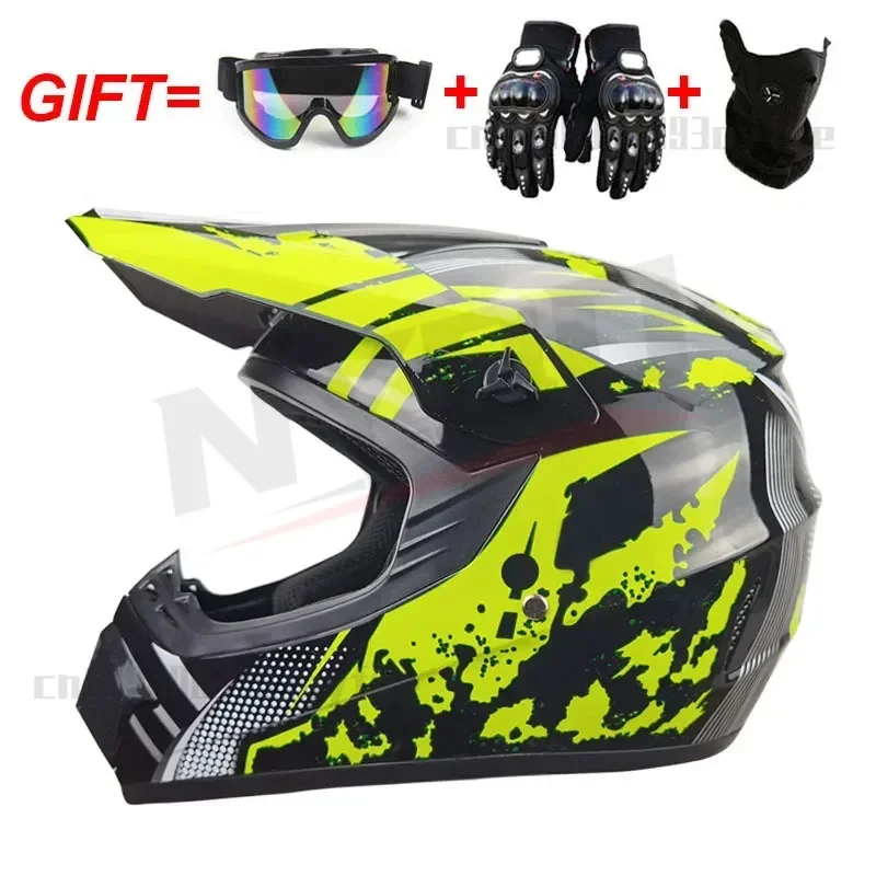 Motorcycle Helmet Men Women Moto Helmet motocross Helmet Winter Full-cover Personality Motorcycle Four Seasons Universal