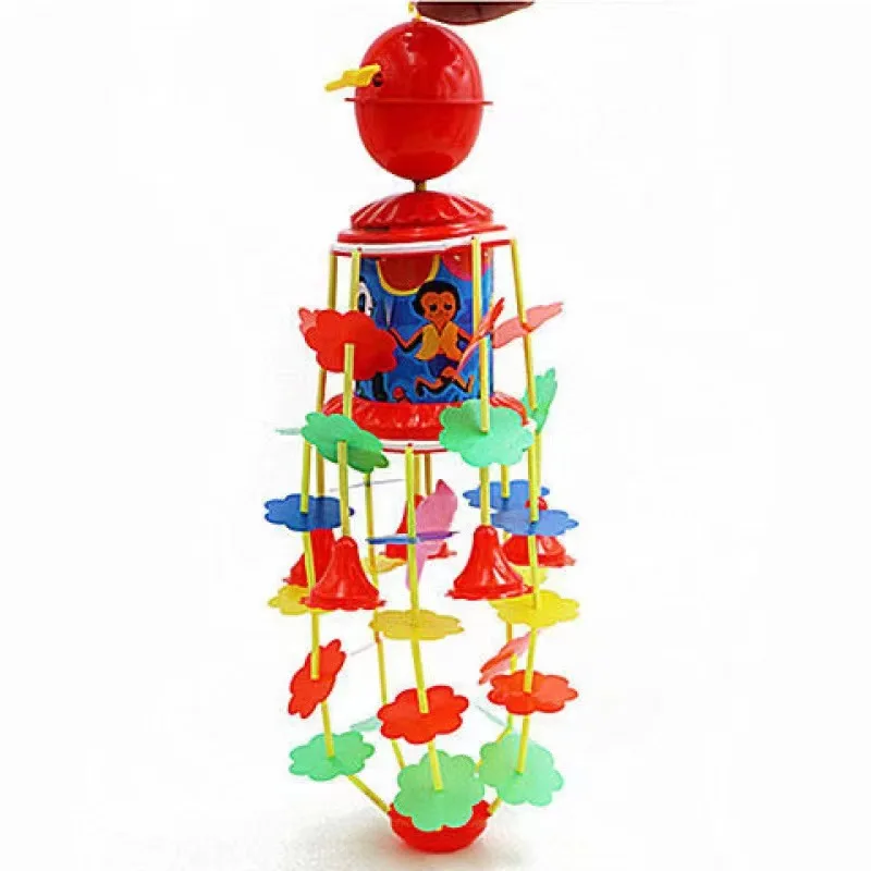 Nostalgic Toys Wind Chimes Spring up Bed Bells Rotating Baby Toys Wind Chimes Chain Up String Up Hang Qin