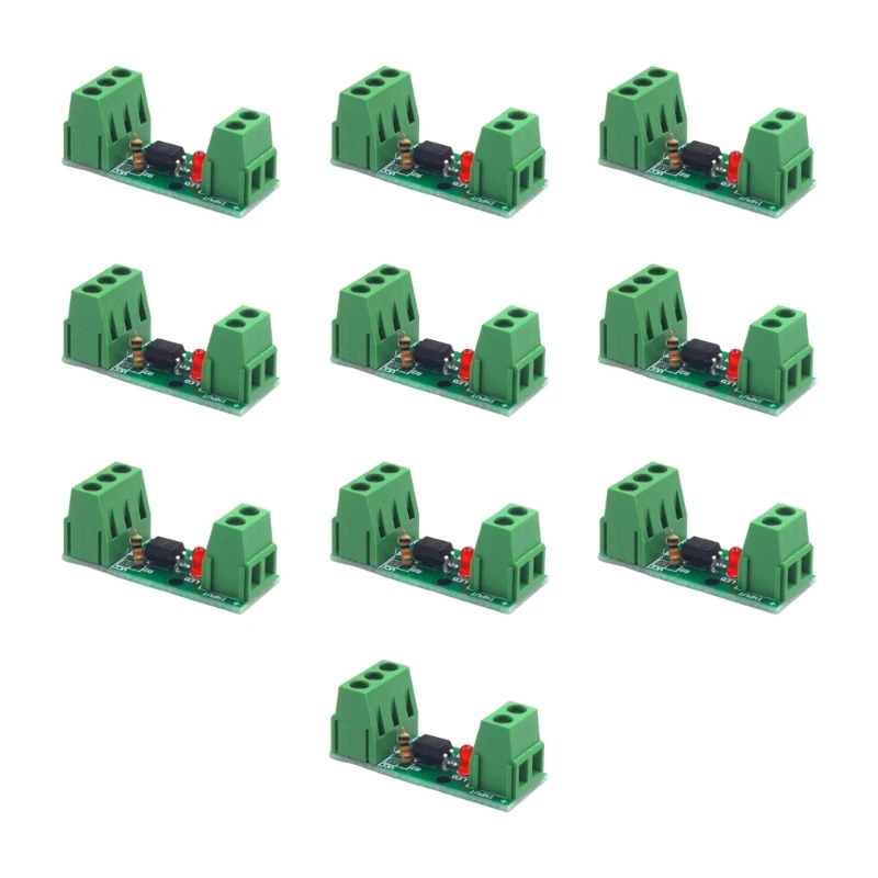 E28D 24-V-Optokoppler-Isolationsmodul, Schienenmontage-Design, große Spannungen von 3–5 V bis 24 V
