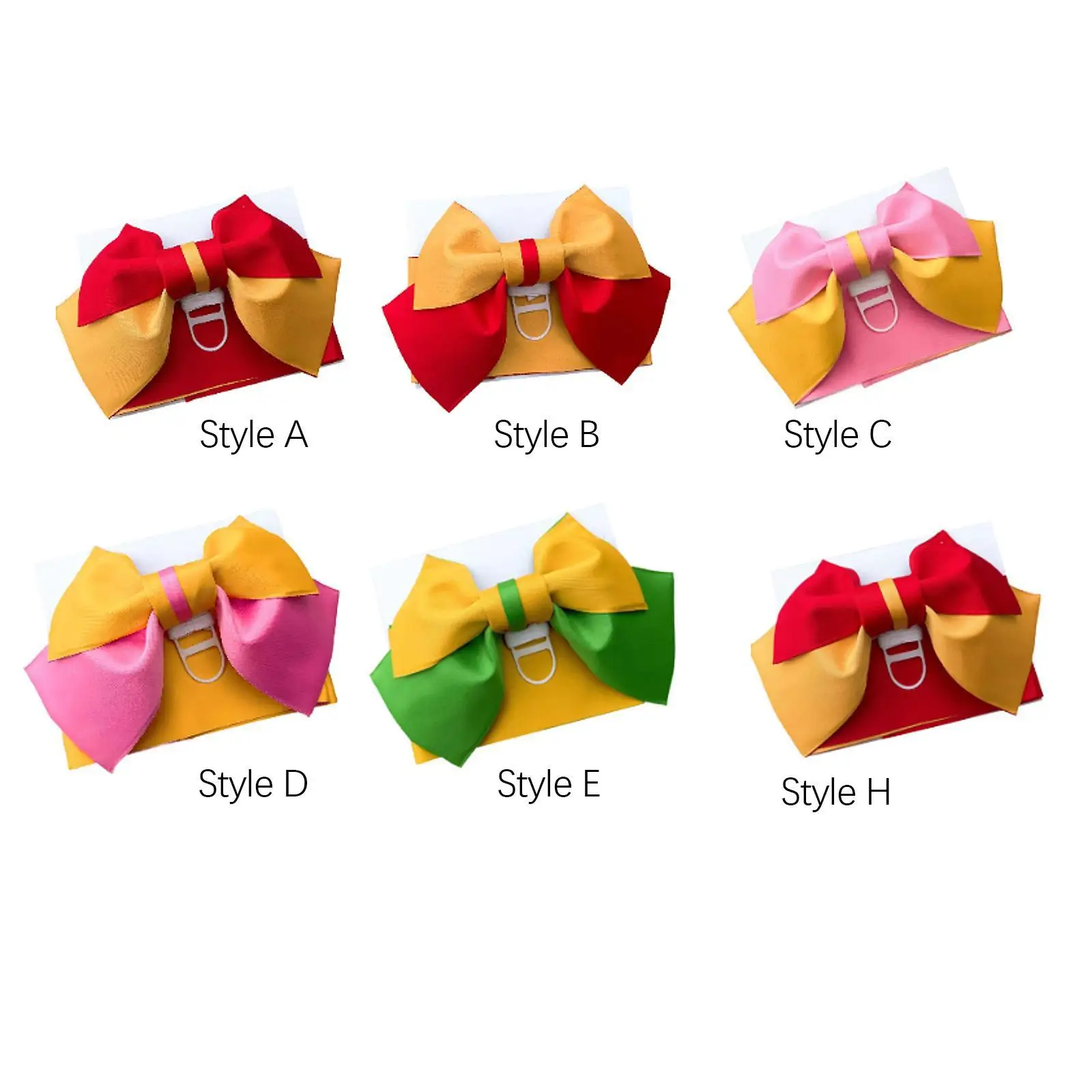

Kimono Obi Belt Classic Lightweight Nylon Pre Tied Bow Japanese Yukata Belt