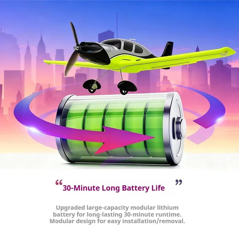 QIDI580 SR22 طائرة مزودة بجهاز للتحكم عن بُعد 2.4G 520 مللي متر جناحيها مع محرك بدون فرشاة وتوازن تلقائي طائرة حيلة RC ألعاب طائرات رغوية EPP #3