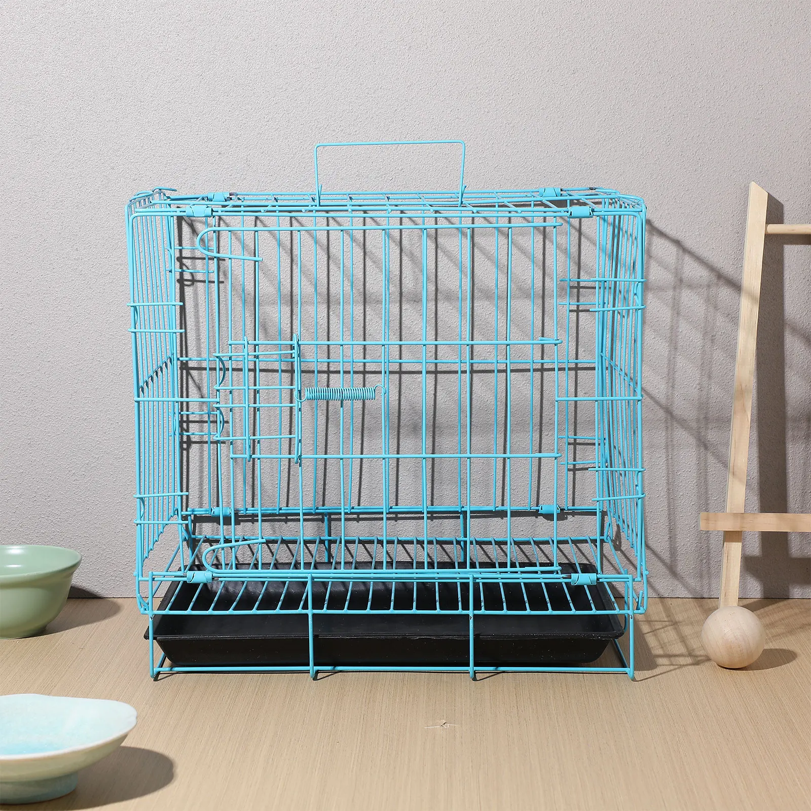

Dog Folding Cage Foldable Pet Playpen Cat Small Animal Outdoor Carrier Collapsible Crate Kennel Indoor