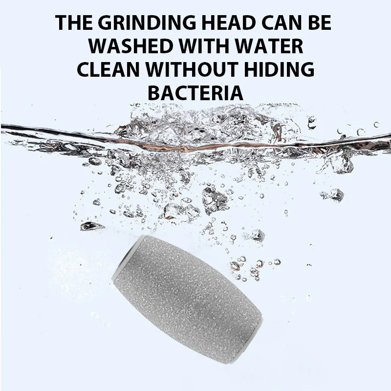 Broyeur électrique pour les pieds, Rechargeable, dissolvant de peau morte, épurateur de pieds, callosités, pédicure, lime sèche et craquelée, réparation de soins des pieds