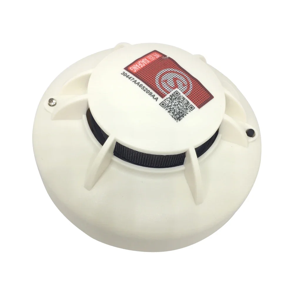 Independent Fire Alarm Smoke Detector Indoor Home Security Protect Ceiling Smoke Sensor Standalone Include Battery