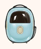 

Fashionable Astronaut Space Capsule Transparent Backpack Portable Pet Carrier Zipper for Birds Kittens/Puppies Cat Accessories