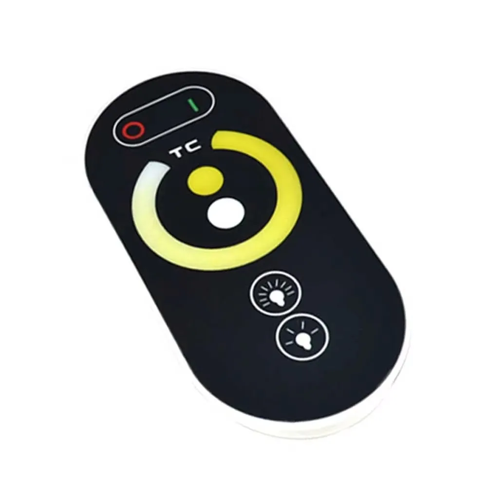 LED full touch infinite CCT dimmer suitable for LED color temperature light with RF wireless remote control DC12V 24V