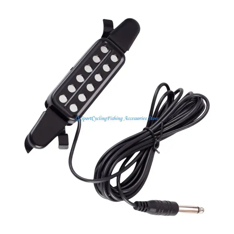 31KC 12 ثقب الصوت ثقب الالتقاط مع مجلدات نغمة موالف غيتار الغيتار بيك آب #2