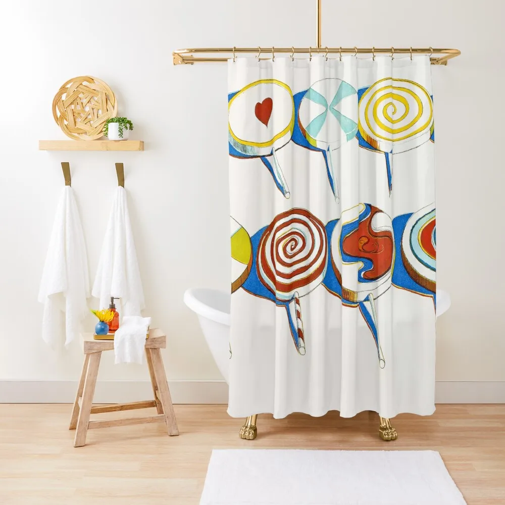 

wayne thiebaud art paintings Shower Curtain Shower Waterproof Anime Shower Set For Bathroom Bathroom Set Curtain