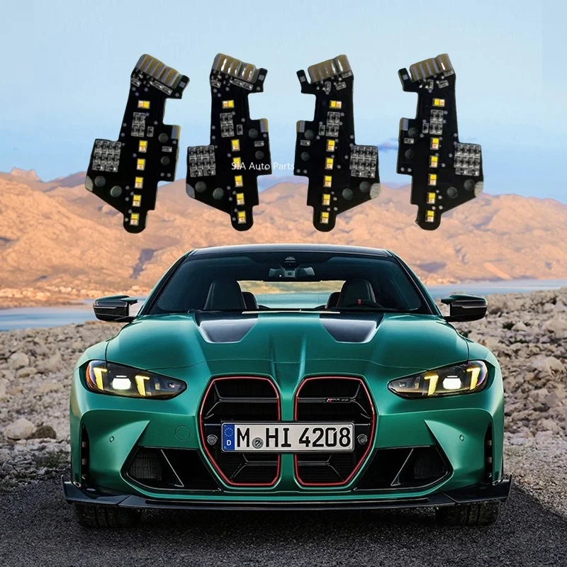 

New Yellow DRL Chip For BMW M4 G22 G08 2024 2025 Car Accessories Headlight LED Daytime Running Light Light Source Board