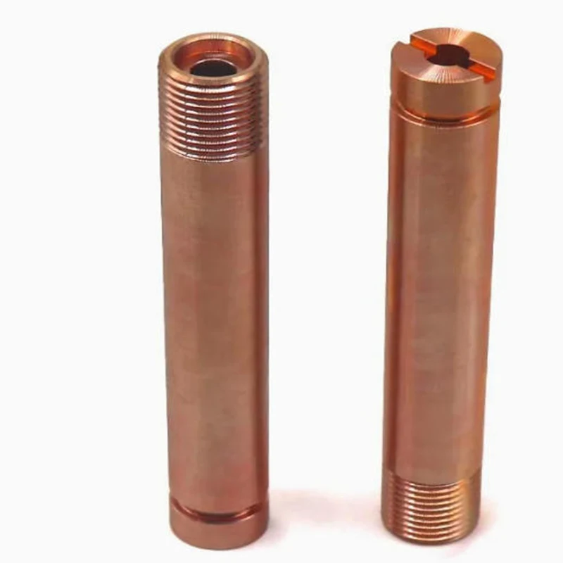 

OEM ODM Customized High-Precision CNC Machining Services Copper External Threaded Cylindrical Connector