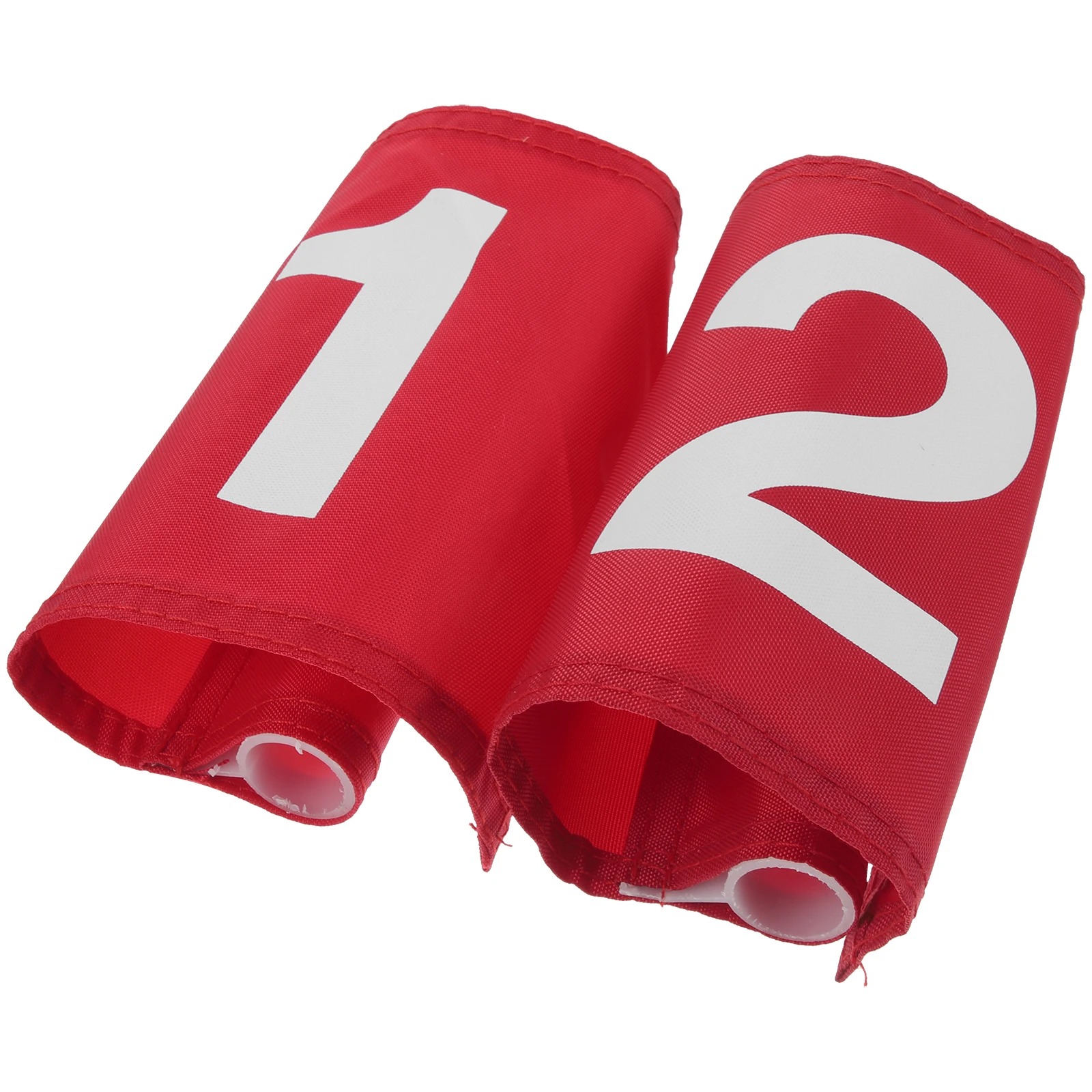 

2pcs Golf Red 1 2 Numbered Portable Training Aids Compact Lightweight Practice Accessories Outdoor