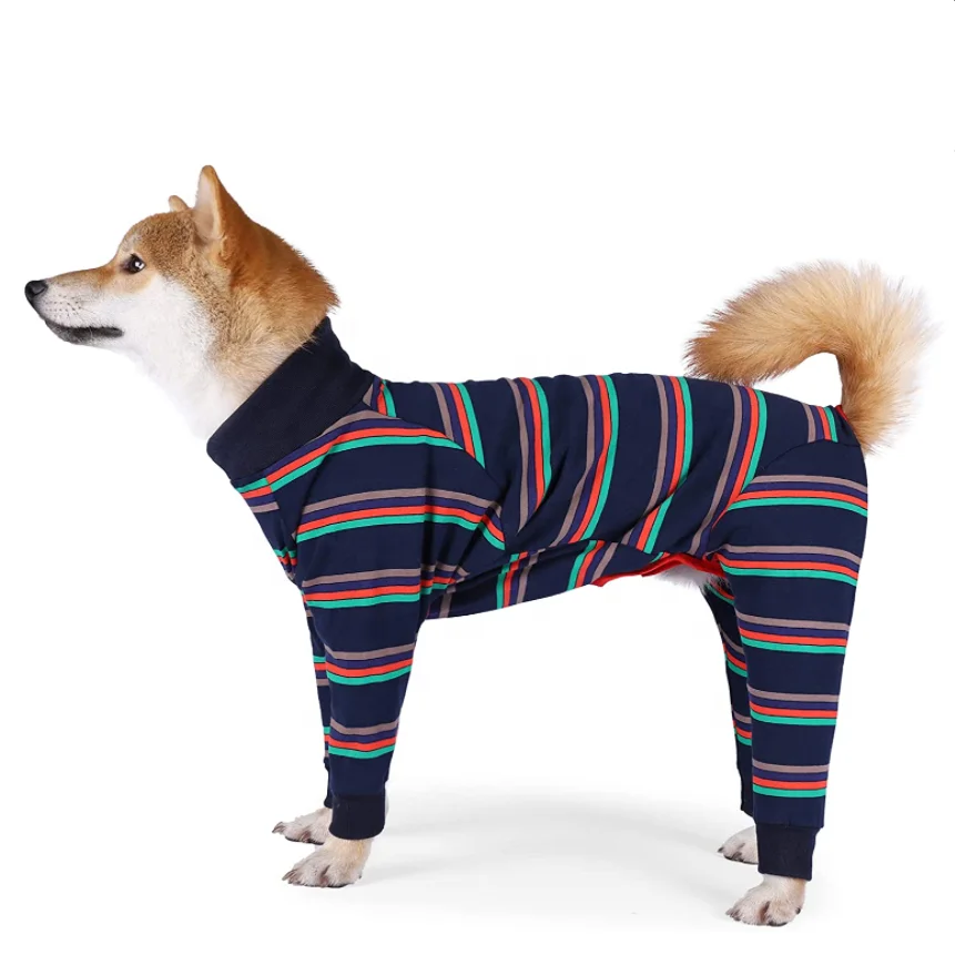 

Soft Surgery Recovery Suit Postoperative Shirt Dog Pajamas Long Sleeve Prevent Shedding Dog Recovery Suit