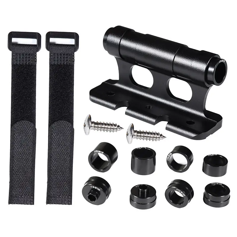 Front Fork Mount Bracket with Quick Release Thru Axle, Bike Trailer Mount Frame for Bicycle, Motorcycle & Electric Scooter