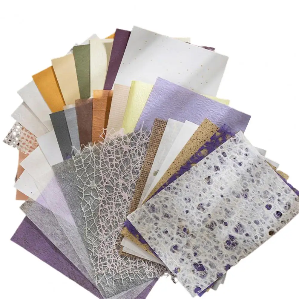 10/40Pcs/Set Scrapbook Paper Vintage DIY Handmade Art Craft Project Card Making Journaling Special Paper Sheet Kit