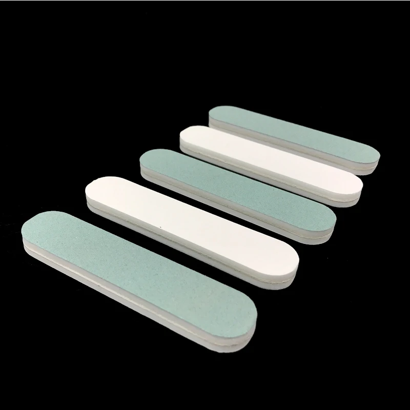 10 Pcs/lot Mini Nail Art Sanding File Tips Polish Buffer Block Shiner Files Nail Art Polisher Manicure Double Side Nail Sponge