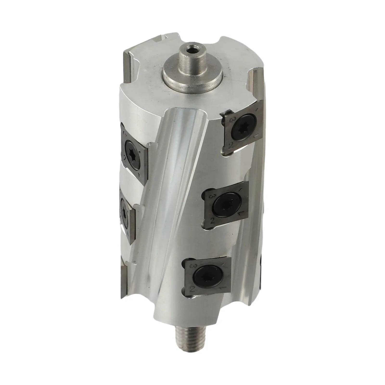 

Woodworker's Choice Electric Planer Shaft with Aluminium Spiral Cutter and 12 Square Blades Compatible with For FF82x1