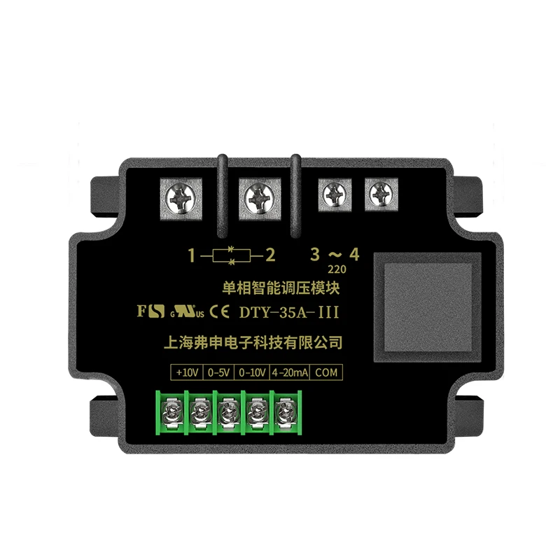 

Полностью изолированный однофазный модуль регулятора напряжения переменного тока/220 В тиристорный интеллектуальный твердотельный регулятор напряжения переменного тока