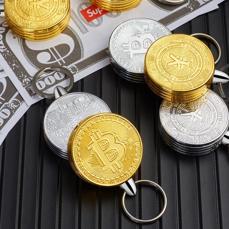 

Creative Bitcoin Shape Butane Lighter Mini Pocket Gas Torch Lighters Smoking Accessories Gadgets for Men Women Encendedores