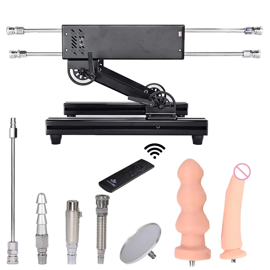 

ROUGH BEAST 200W Quite Powerful Sex Machine, All Angle Adjustable, Remote Control，1-15 cm Stroke Love Machine for Men And Women