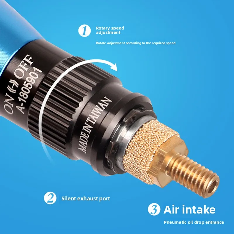 Beidi Pneumatic Ultrasonic Air File Reciprocating Pneumatic File Trimming File Polishing File Polishing Grinder Bd-06A