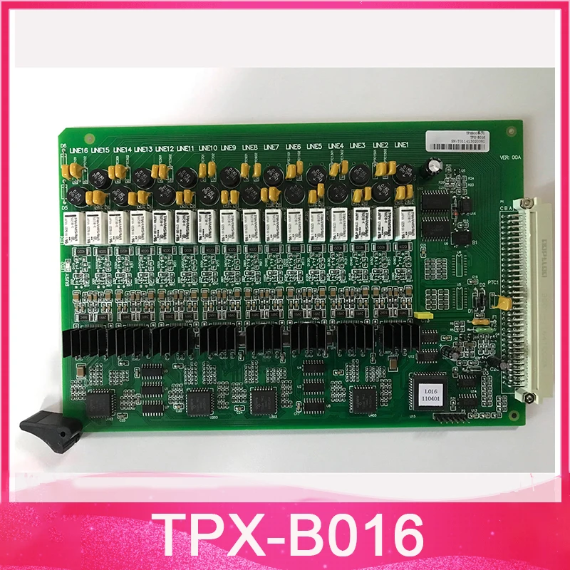 

For Digital Program-Controlled Telephone Switchboard TPX800 Series TPX-B016