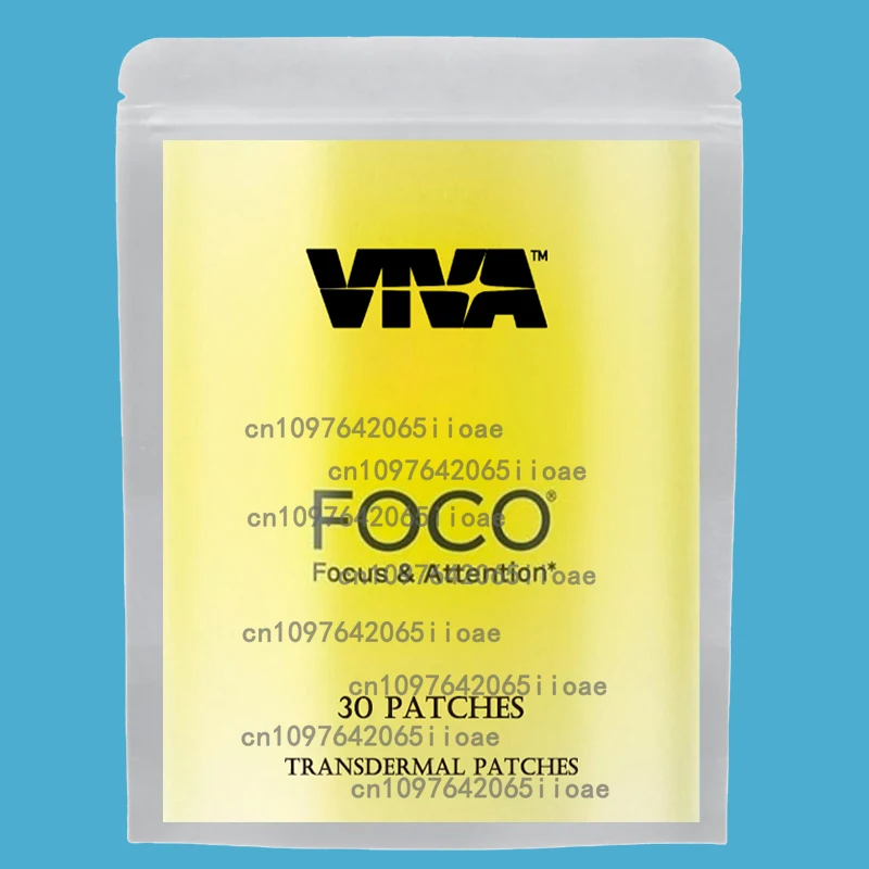

30 Patches Think Transdermal Patches Natural Patch with Yerba Mate, Bacop, Lion's Mane, Focus Patches, Sustained Release