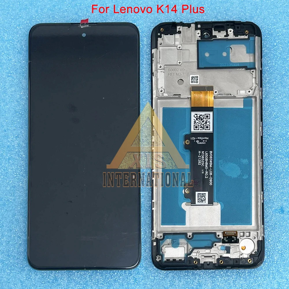 6.5\'\' Original For Lenovo K14 K14 Plus LCD K15 Display Screen+Touch Panel Digitizer For Lenovo K14 Note LCD K15 Plus LCD Frame