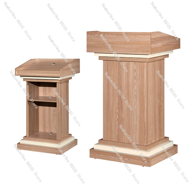 Classroom Teacher's Desk Podium Customer Service Reception Training Speech Platform