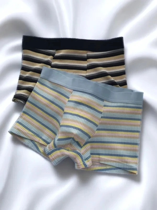 

Мужские трусы-брифы в клетку, плотные