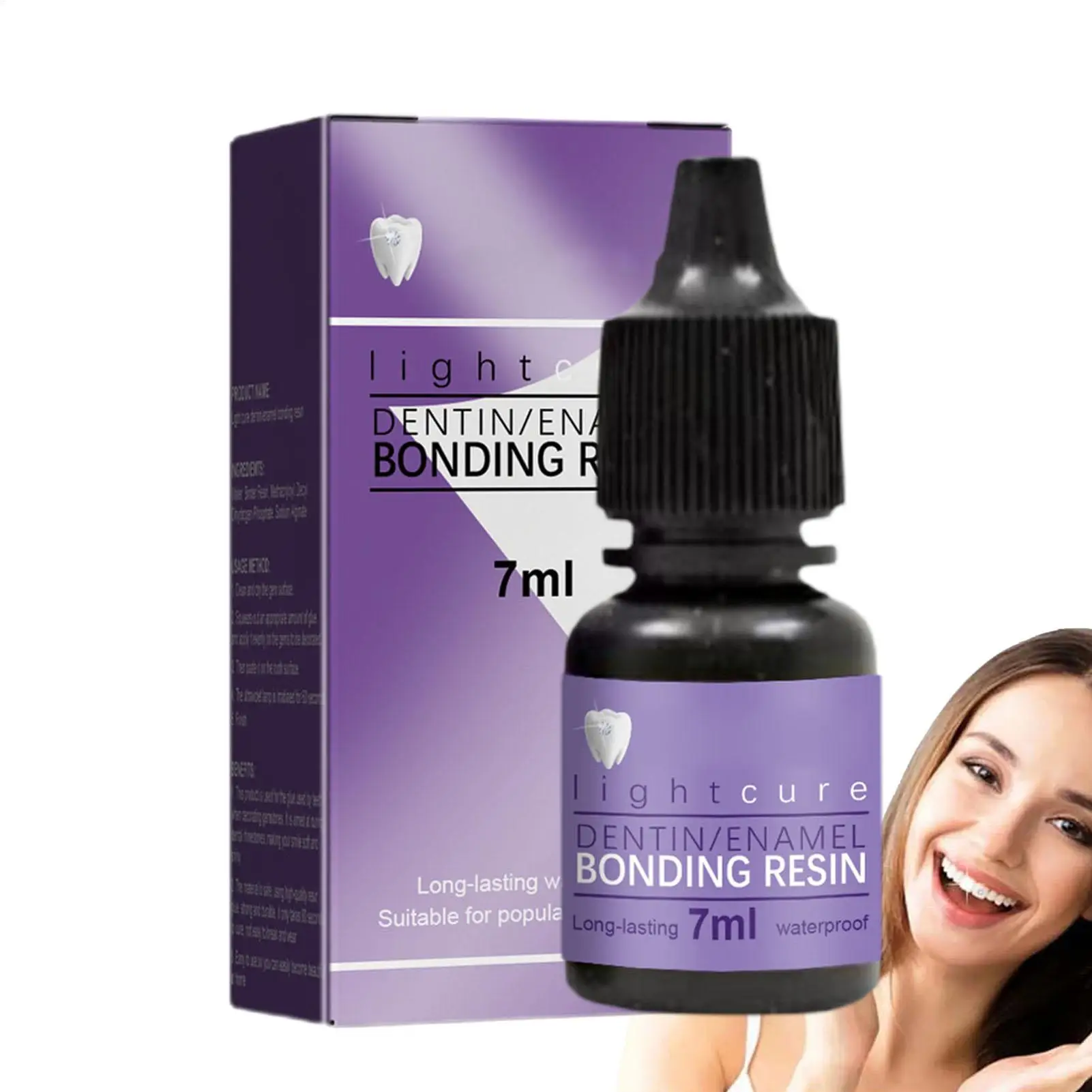 7ml Tooth Gem Glue Dental Adhesive for Tooth Gems Diamond Kit Glue Teeth Crystal Jewelry Sturdy Tooth Jewelry Orthodontic Gel